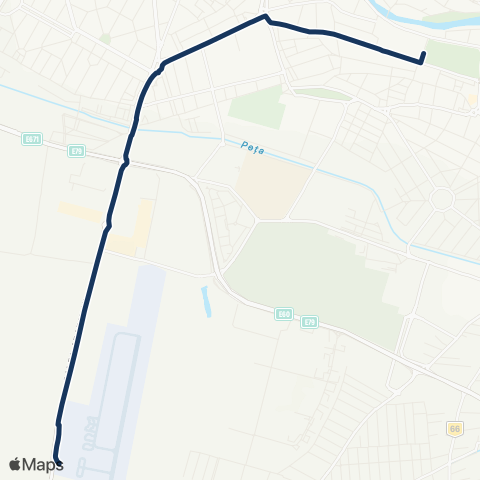 OTL Aeroportul Oradea - Parc 1 Dec. map