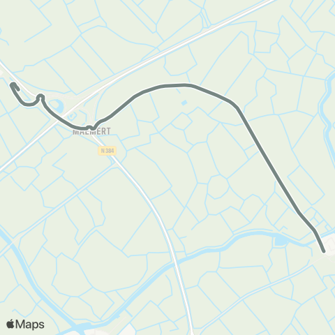 Arriva Baard - Winsum, Busstation map