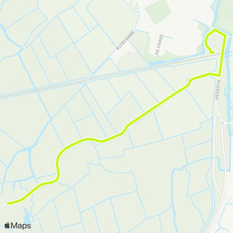 Arriva Blessum - Deinum, Station map