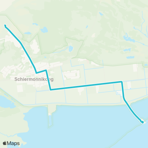 Arriva Strandhotel - Veerdam map