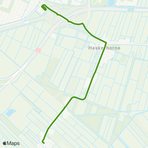 Arriva Ouwsterhaule - Joure, Busstation map