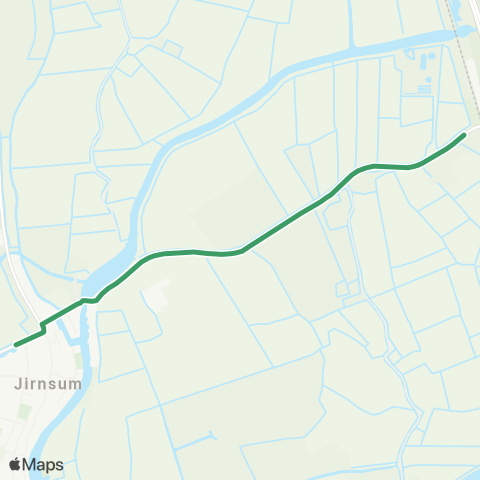 Arriva Jirnsum, Douwemastrjitte - Grou, Station map