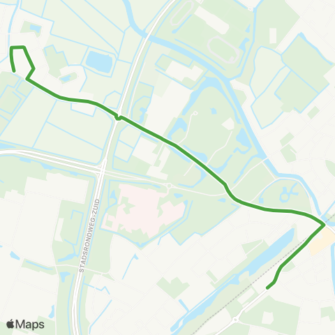 Arriva Ysbrechtum - Sneek, Busstation map