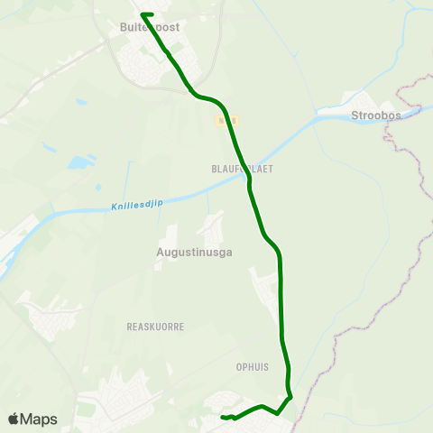 Arriva Surhuisterveen - Buitenpost, Station map