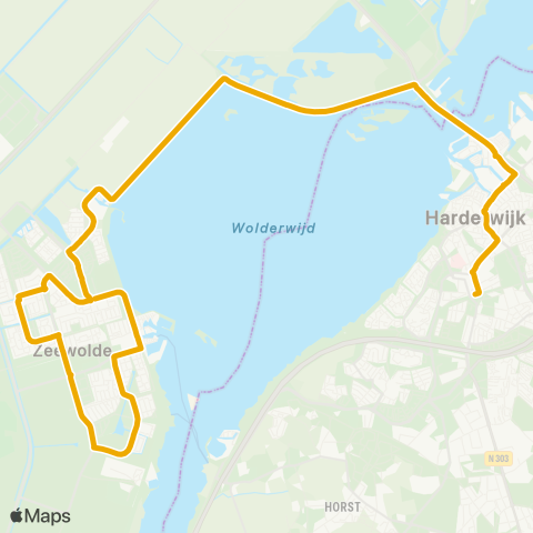 EBS Harderwijk - Zeewolde map