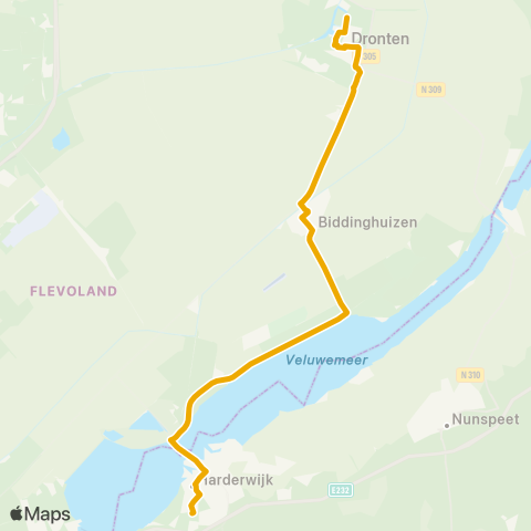 EBS Dronten - Barneveld map