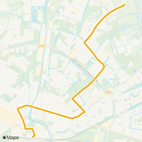 EBS Station - Zuidbroek map