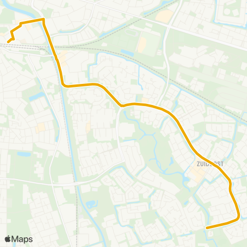 EBS Station - De Maten map