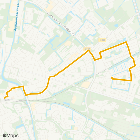 EBS Station - Woudhuis map