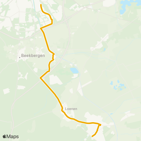 EBS Apeldoorn De Maten - Eerbeek map