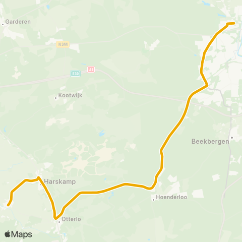 EBS Wekerom - Apeldoorn SG J. Fruytier map