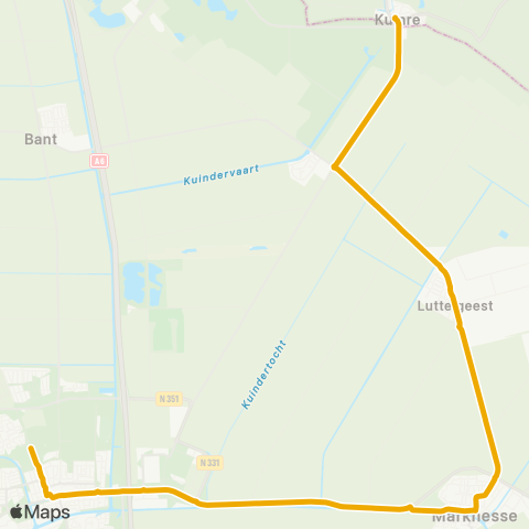 EBS Kuinre - Emmeloord Begraafplaats map