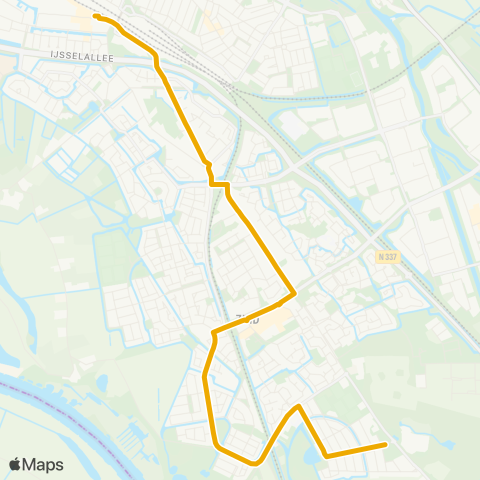 EBS Station - Ittersumerbroek map