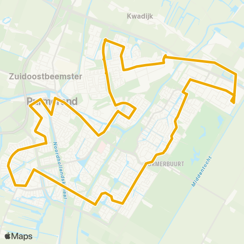 EBS Ringlijn Purmerend map