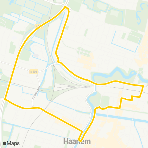 Connexxion Haarlem Station - NOVA College - Spaarne College map