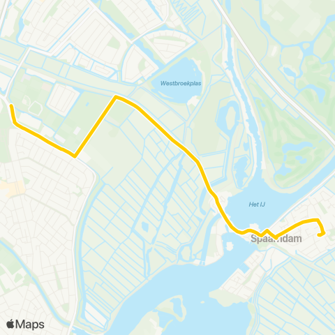 Connexxion Delftplein / Spaarne Gasthuis - Spaarndam map