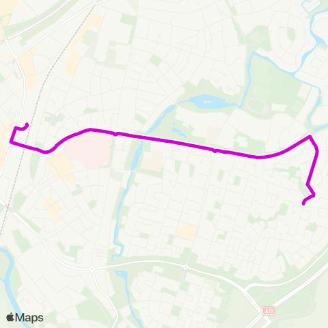 Arriva Roermond - Hoogvonderen map