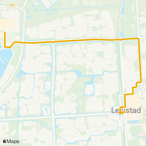 EBS Station Centrum - Batavia Stad map