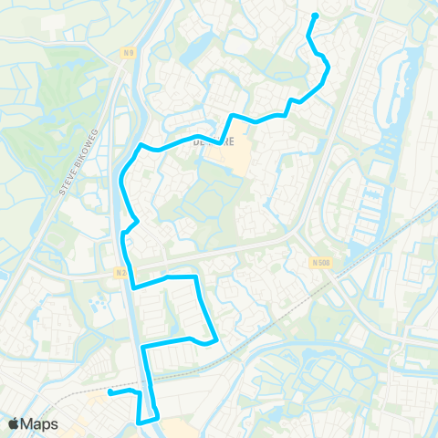 Connexxion Alkmaar Laan van Parijs - Alkmaar Station map