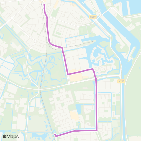 Connexxion Den Helder Station - Station Zuid Oostzijde map