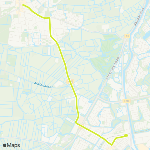 Connexxion Bergen Plein - Alkmaar Station map