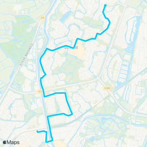 Overal Alkmaar Laan van Parijs - Alkmaar Station map