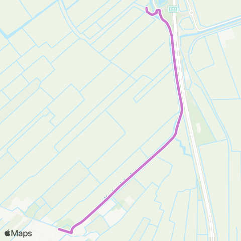 Overal Abbekerk Busstation - Benningbroek Molenbuurt map