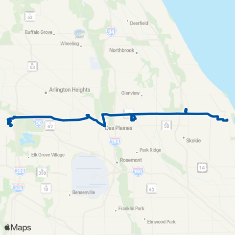 Pace Golf Road map