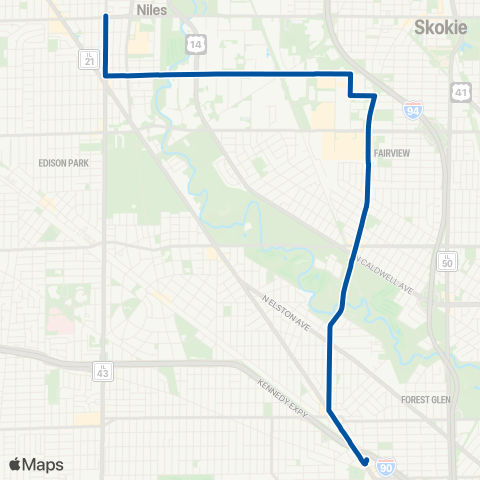 Pace Central - Howard map