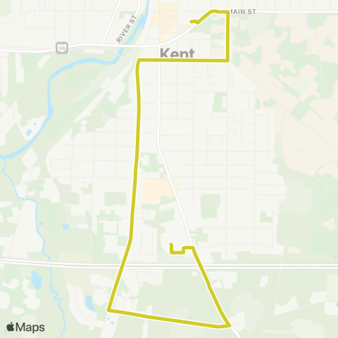 PARTA Suburban South map