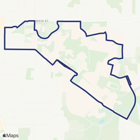 PARTA Campus Loop map