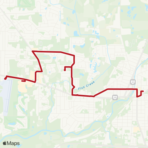 PARTA Interurban West map