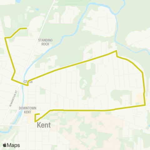 PARTA Suburban North map