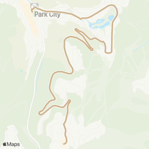 Park City Transit Meadows Dr. / Royal St. map