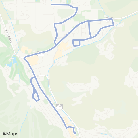 Park City Transit Citywide map