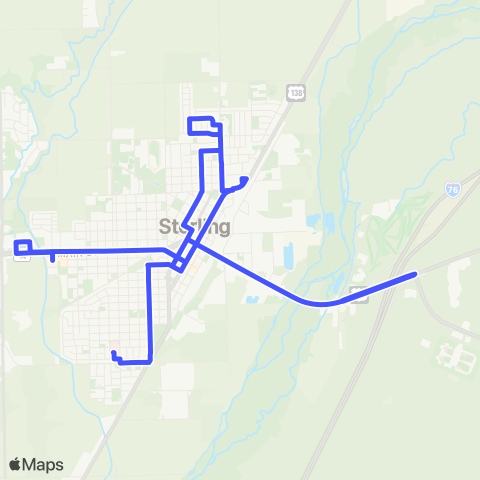 Prairie Express Prairie Express map