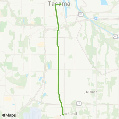 Pierce Transit Yakima map