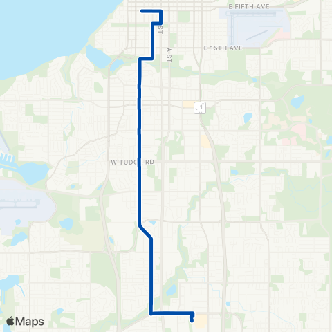 People Mover Arctic map