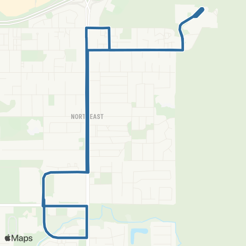 People Mover Centennial Village map