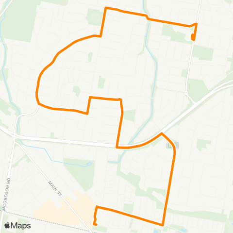 Others Pakenham North - Pakenham Station map