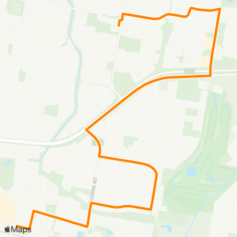 Others Pakenham N (Army Rd) - Pakenham Station map