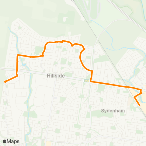 Others Hillside - Watergardens map