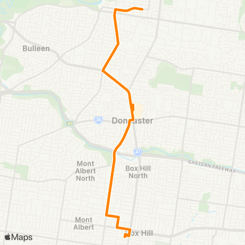 Others Deakin University - Templestowe map