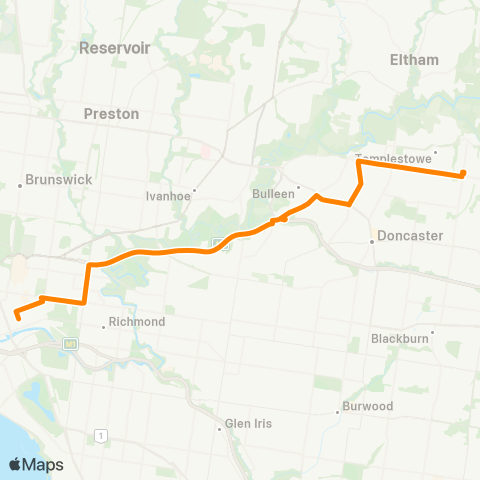 Others Donvale - City (Queen St) map