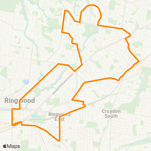 Others Ringwood Loop - Ringwood Loop map