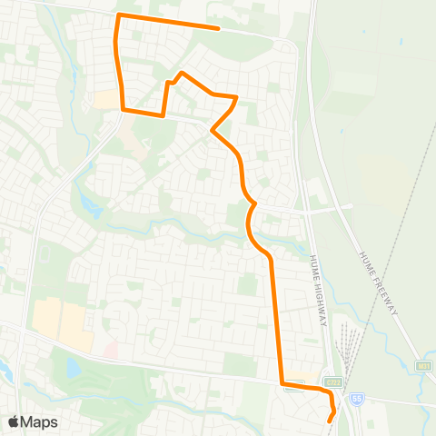 Others Craigieburn North - Craigieburn map