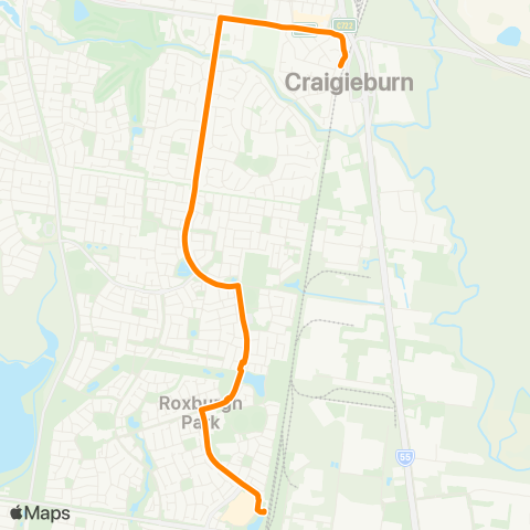 Others Roxburgh Park - Craigieburn map