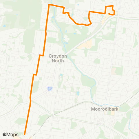 Others Chirnside Park SC - Croydon map