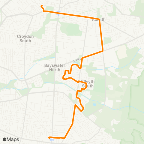 Others Boronia - Croydon map