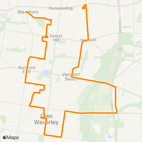 Others Blackburn - Mitcham map